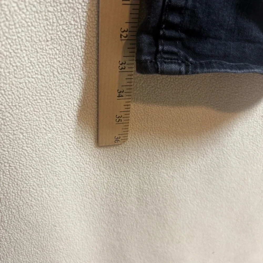 True Religion Gino Slim No Flap Jeans‎ 40x33 Body Rinse Black Streetwear Edgy